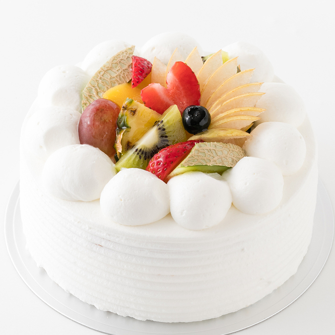 生クリームデコレーション(低糖質素材使用) 生クリームデコレーション(低糖質素材使用)4
