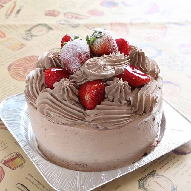 苺の生チョコデコレーション 苺の生チョコデコレーション3