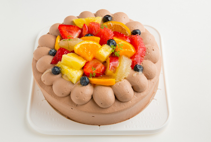 生チョコフルーツケーキ 生チョコフルーツケーキ4