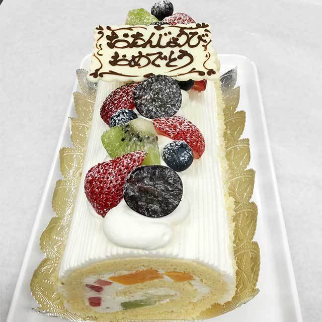 フルーツロールケーキ フルーツロールケーキ4