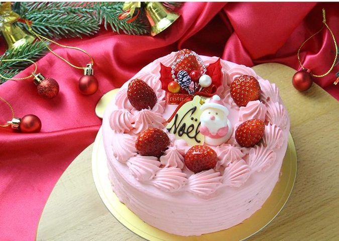 ≪スイーツガイド限定≫クリスマス生いちごクリームデコレーション