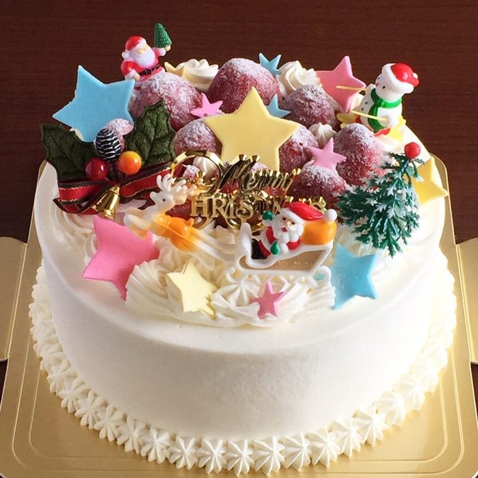 アレルギー対応クリスマスショートケーキ