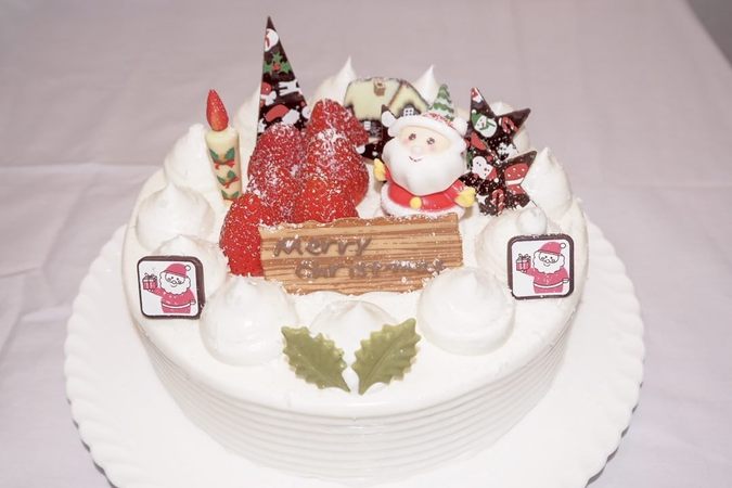クリスマスケーキ(ホワイト)