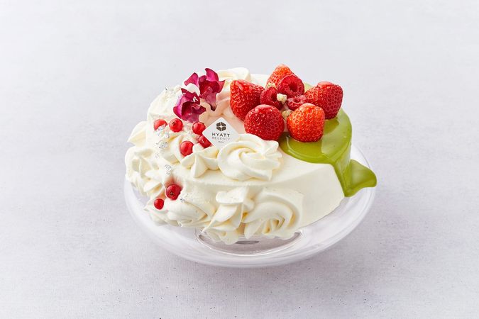ピスタチオ ストロベリーショートケーキ
