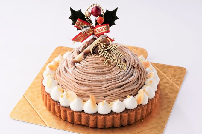 クリスマスモンブランタルト