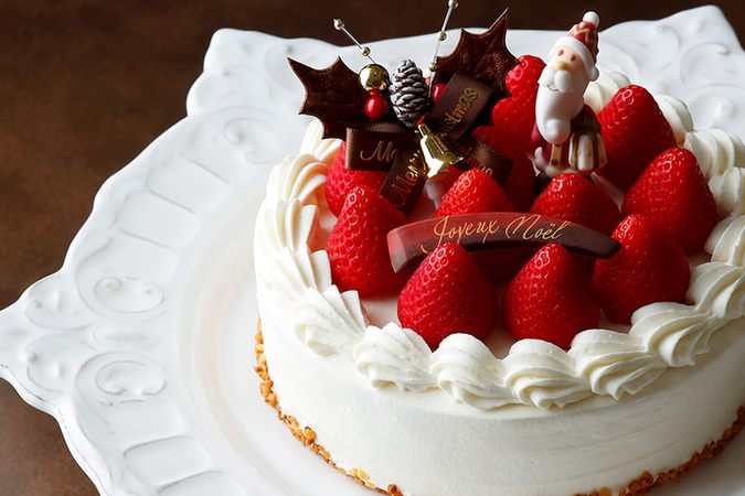 嘉山農園の苺ショートケーキ