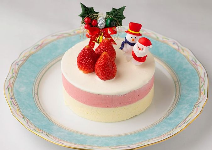 ホワイトチョコと木苺のババロア
