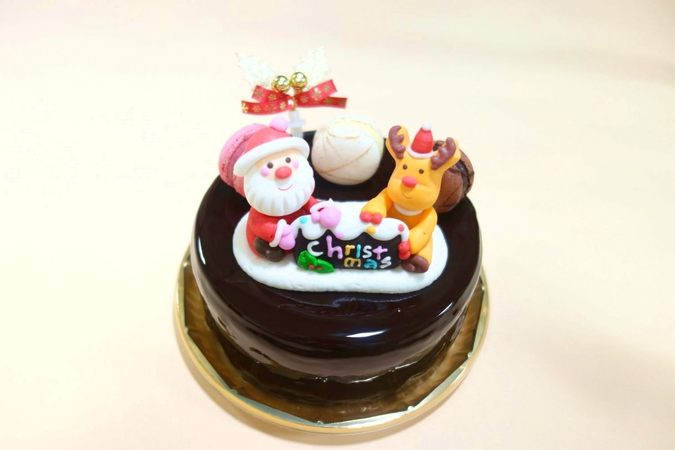 クリスマスチョコレートケーキ