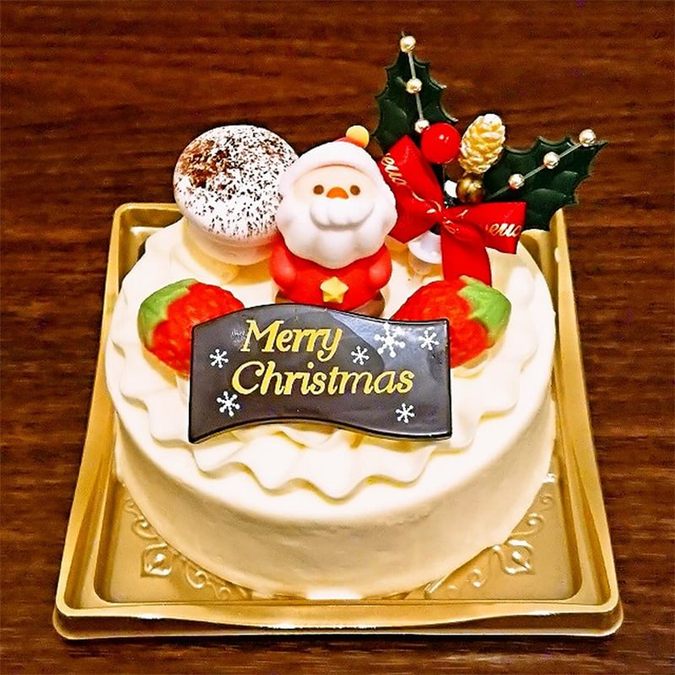 クリスマスバタークリームケーキ