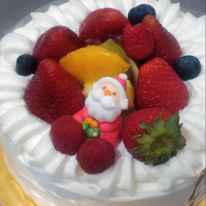 クリスマス生クリームデコレーション