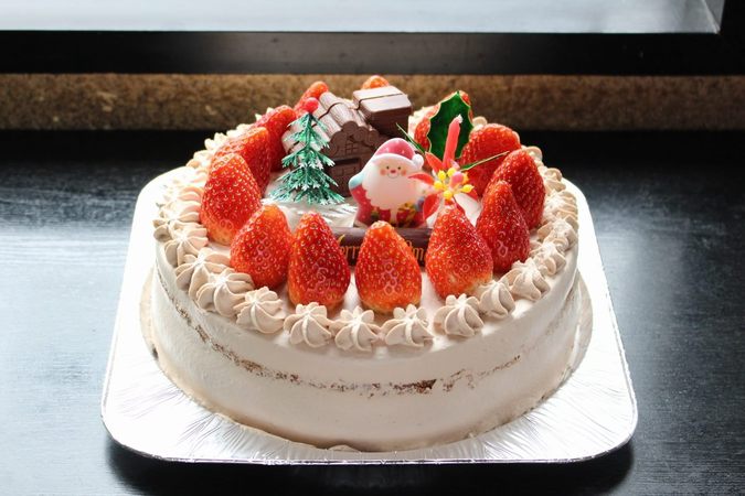 クリスマスケーキ(チョコ)