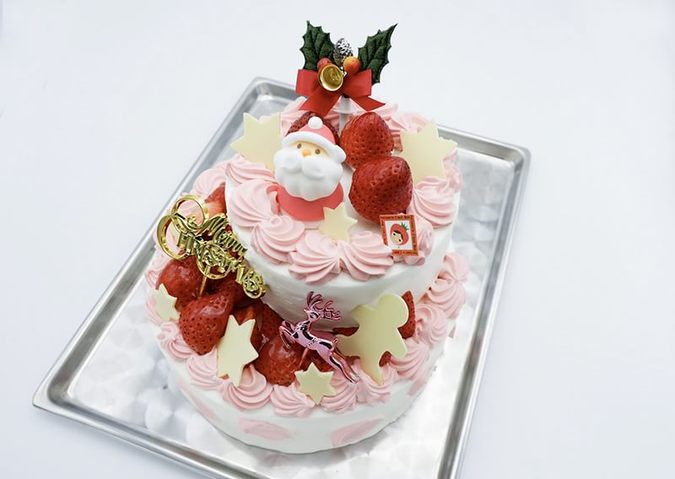 憧れの2段ケーキ