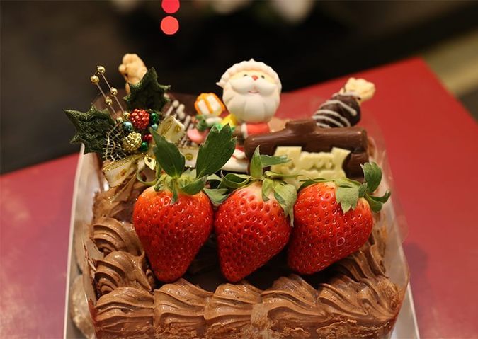 クリスマスケーキ 生チョコMIX台
