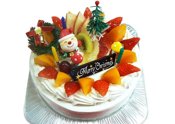 アレルギー対応クリスマスケーキ(生、豆乳クリーム)