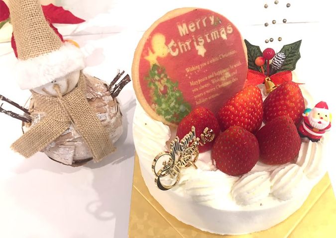 生クリームデコレーション