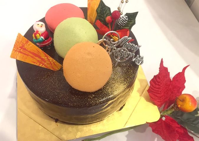 二層のショコラムース