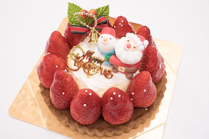 いちごいっぱいのクリスマスタルト