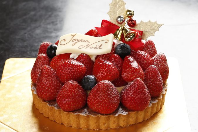 クリスマスいちご農園タルト