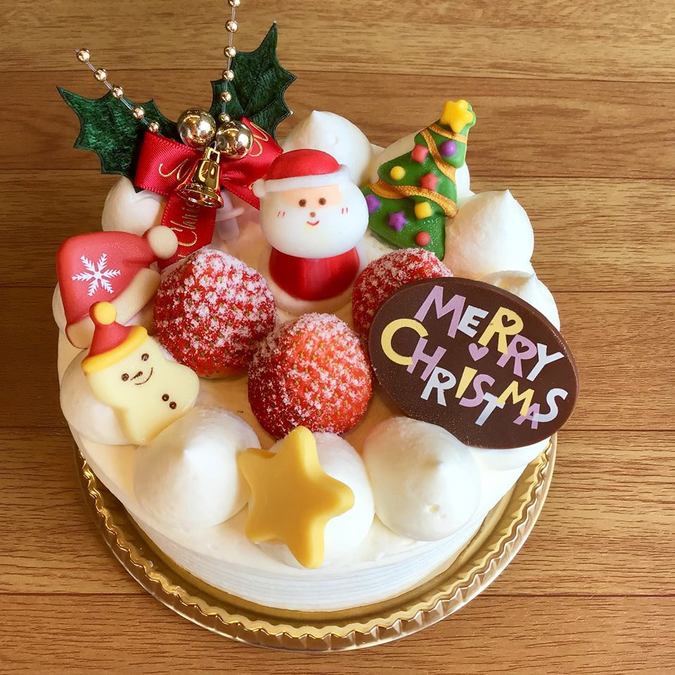クリスマス苺デコレーション