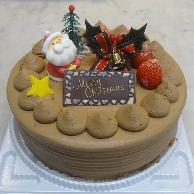 生クリームチョコがけクリスマス