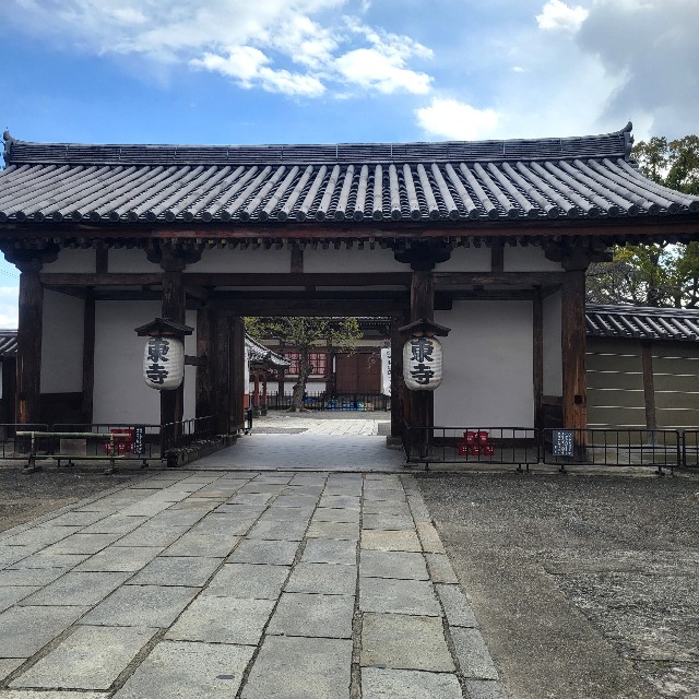 京都東寺　1500年歳に観智院に奉納品　明治17年共箱付　寄付品　東寺印 京都東寺 1500年歳に観智院に奉納品 明治17年共
