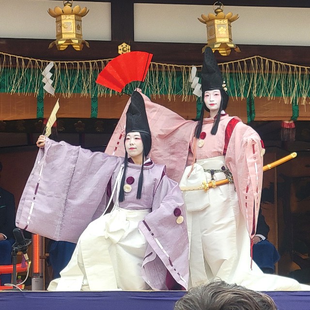 京都】『北野天満宮』「曲水の宴」に行ってきました。 梅の花 - あとり