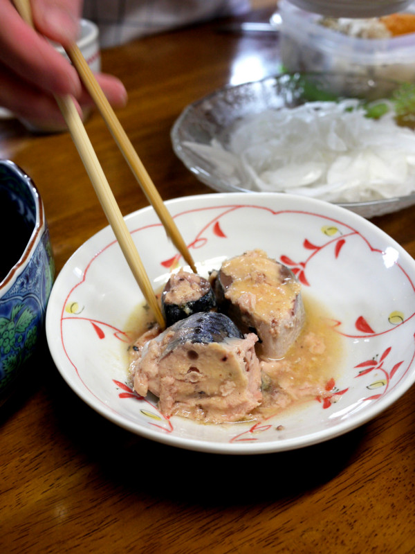 鯖缶詰め＋新玉ねぎ