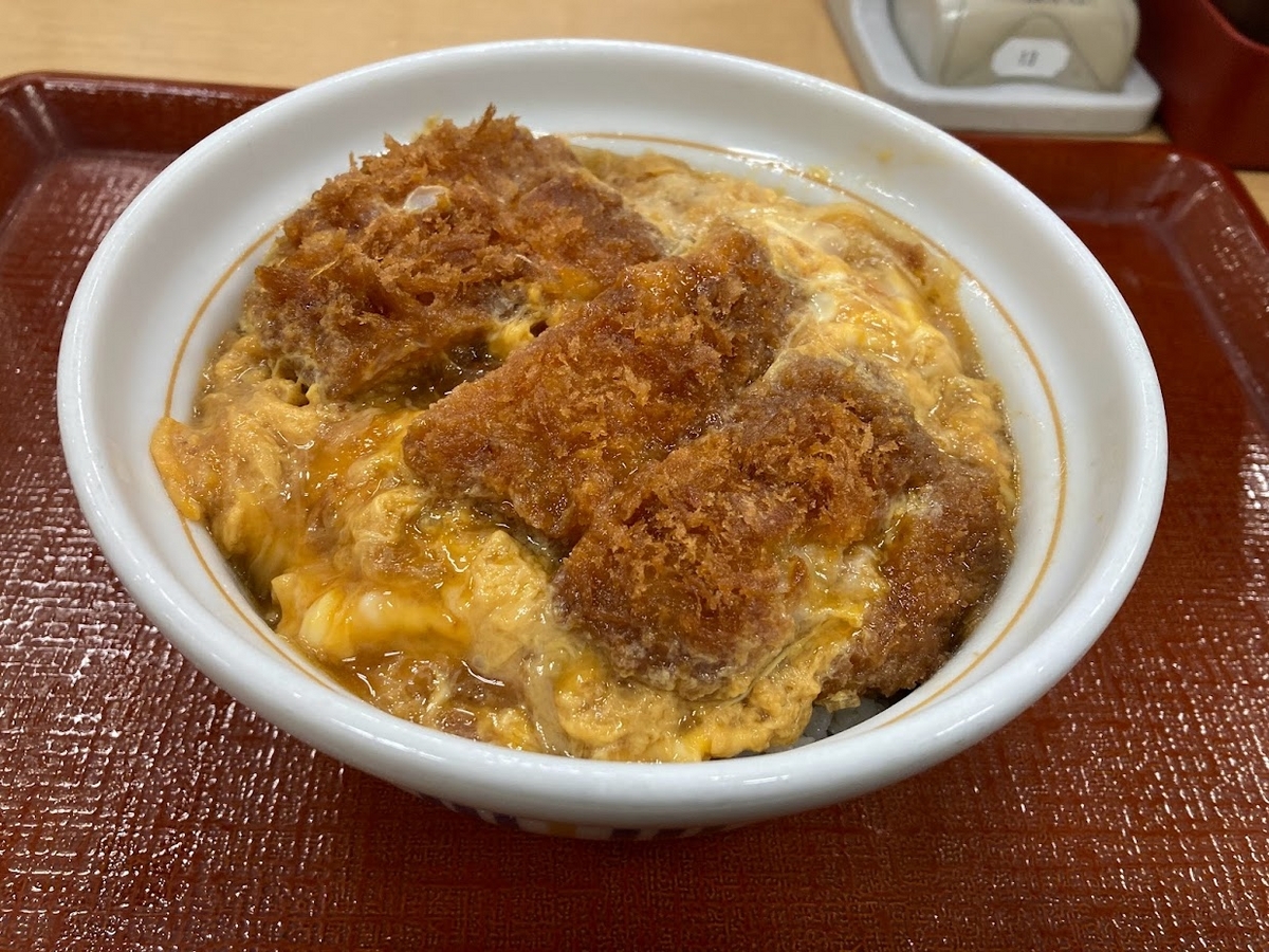 なか卯のかつ丼