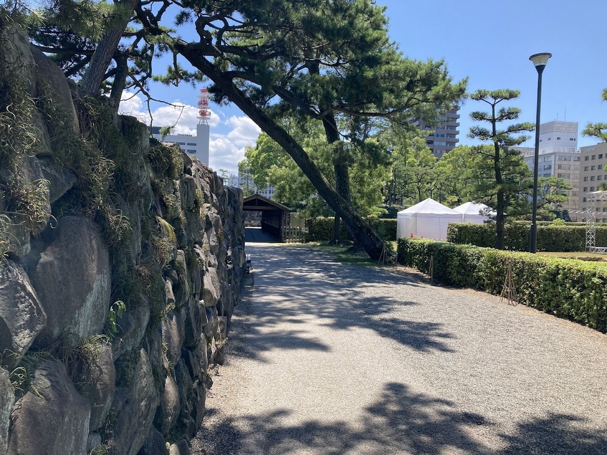 史跡高松城跡玉藻公園をブラブラ