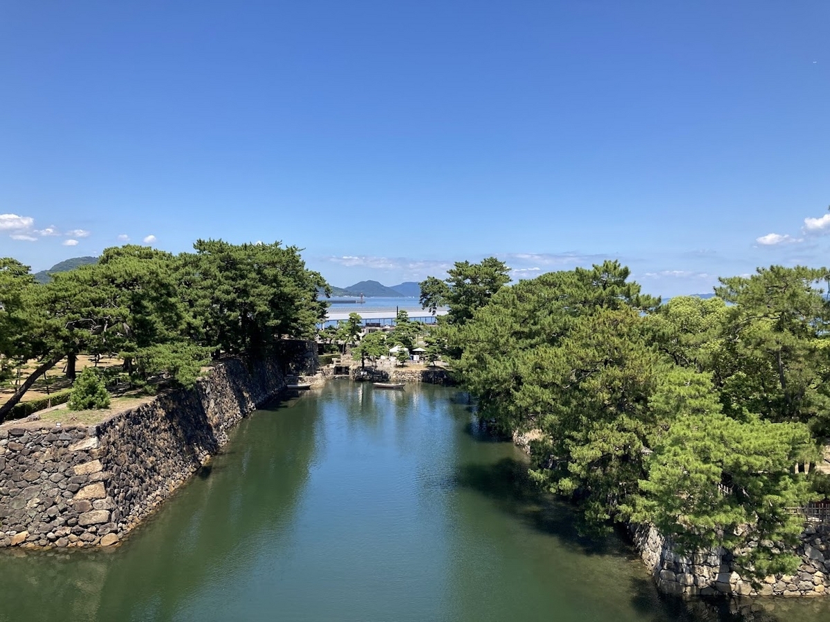 史跡高松城跡玉藻公園をブラブラ