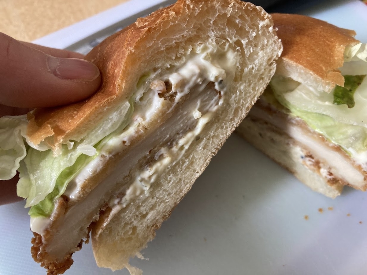 チキンフィレバーガー