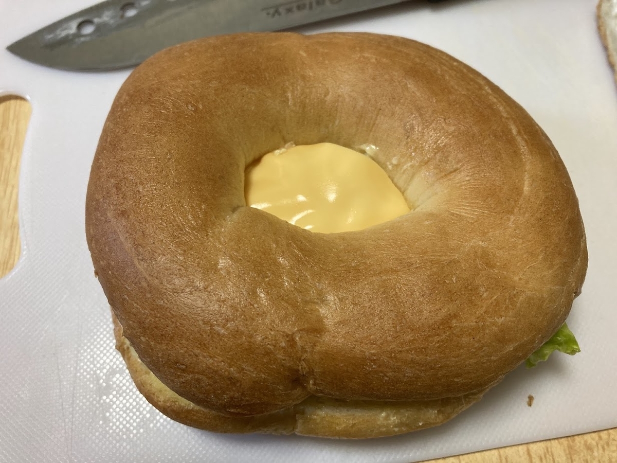 自家製ハムエッグサンド