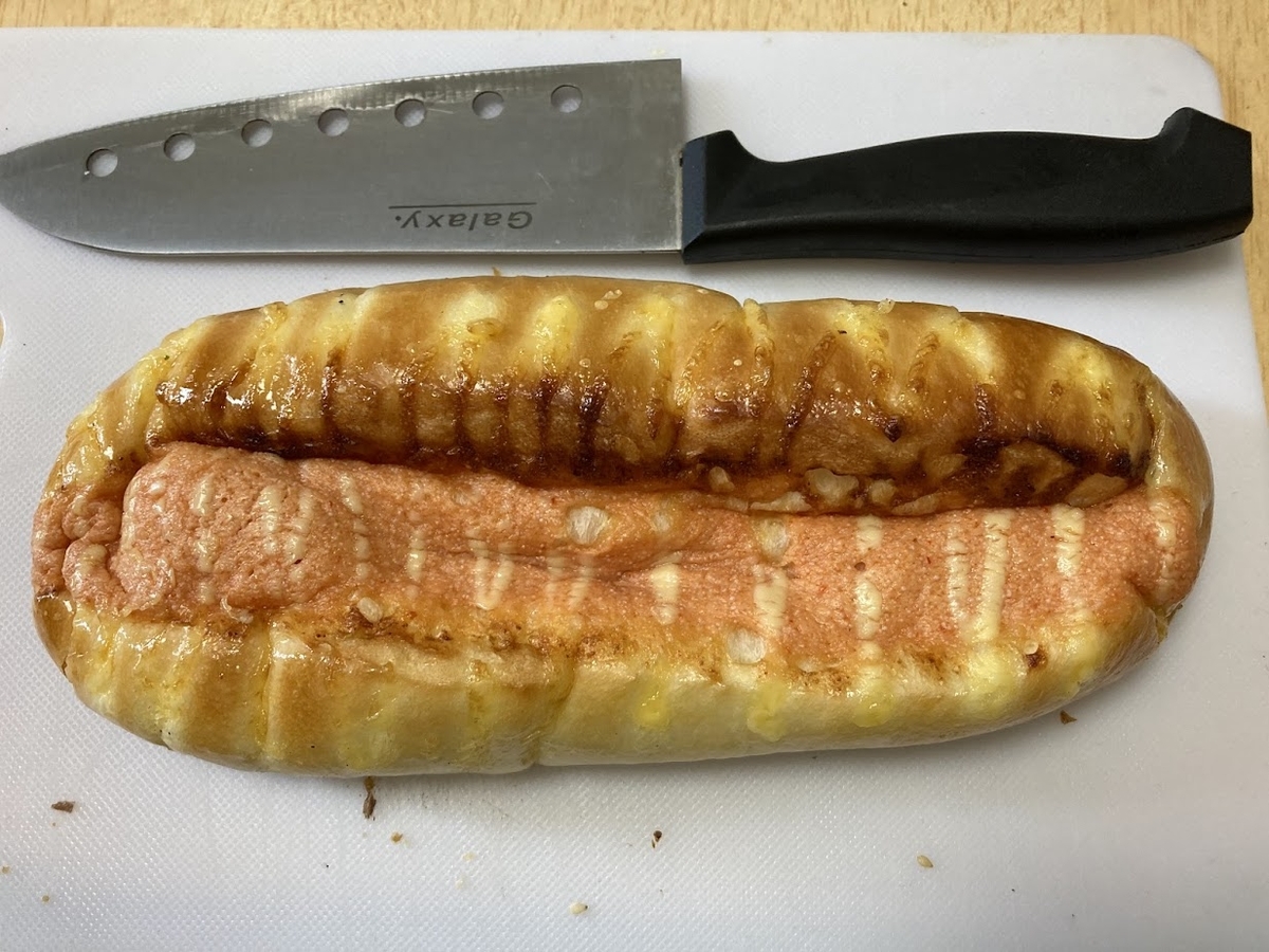 フランスパンじゃなくても美味しい【明太子マヨネーズ】