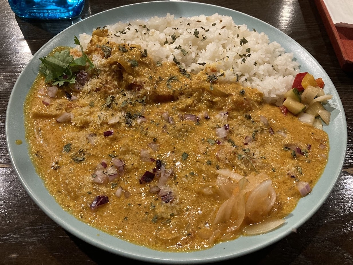 牛すじのコルマカレー（950円）