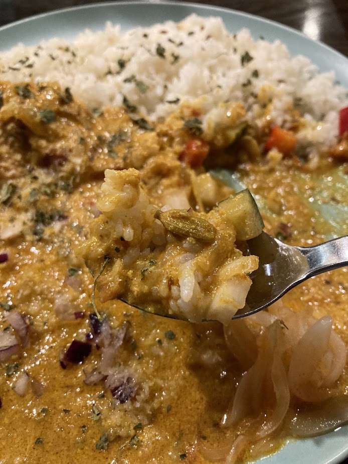 牛すじのコルマカレー（950円）