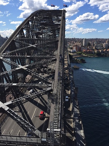 シドニーハーバーブリッジパイロンルックアウトからの眺め20160823_379