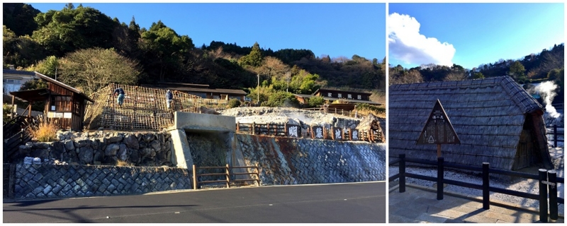 湯の花小屋　明礬地獄　oita