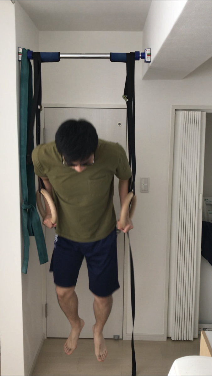 リングディップスの写真③
