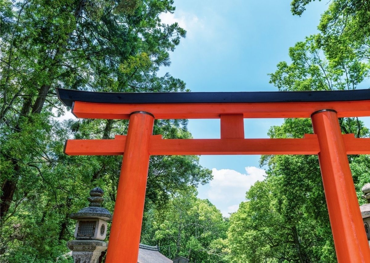 神社の写真