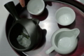 [茶][菓子]うおがし銘茶「茶・銀座」、新茶塾2011