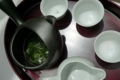 [茶][菓子]うおがし銘茶「茶・銀座」、新茶塾2011