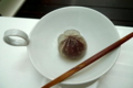 [茶][菓子]うおがし銘茶「茶・銀座」3階、六雁「みずまんじゅう」