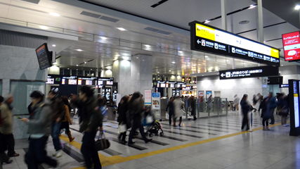 リニューアルしたJR大阪駅