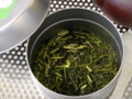 [茶]うおがし銘茶「茶・銀座」、新茶の合組遊び