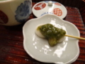 [茶][菓子]うおがし銘茶築地新店「茶遊会・新茶」