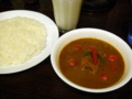 [食]新宿三丁目のインド風オリジナルカレー、curry草枕