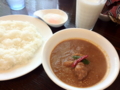 [食]新宿三丁目のインド風オリジナルカレー、curry草枕