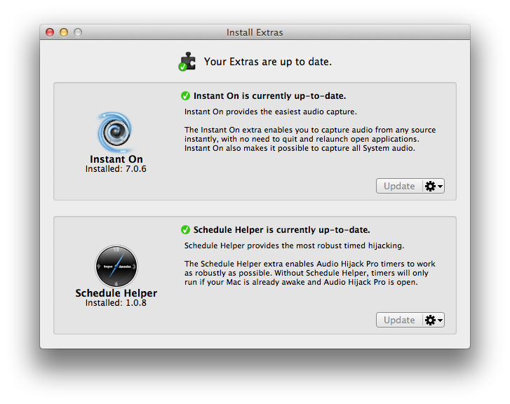  Audio Hijack Pro 2.10.9 BetaはMavericks に対応