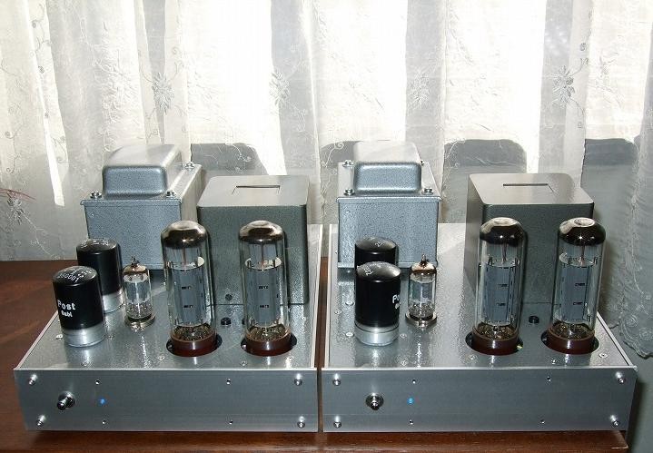 平衡型EL34全段差動プッシュプルモノラルアンプ - TETSUの工作室