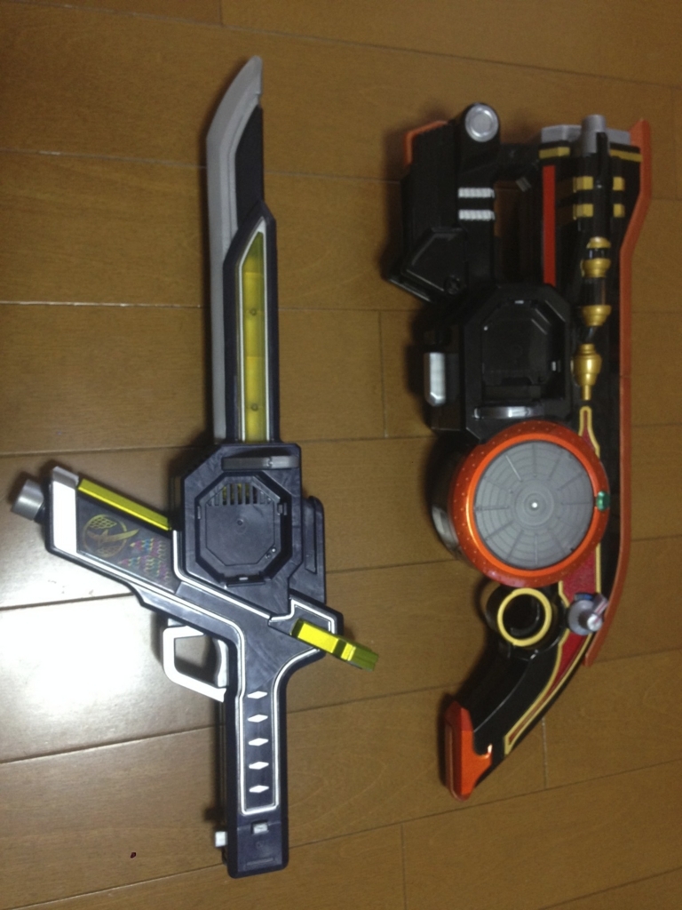 仮面ライダー鎧武 アームズウェポン DX 火縄大橙DJ銃大剣